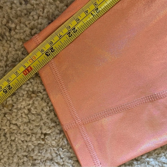 Fabletics Women’s Leggings Orange Size 2X PureLuxe High-Waisted Iridescent 7/8 - Picture 9 of 9